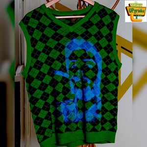 Hugo Chavez Hand Painted Vest